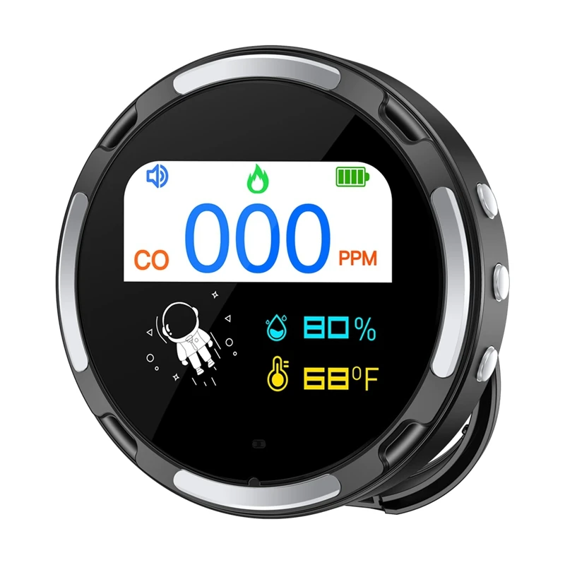 Угарный газ бытовой монитор качества воздуха портативный угарный