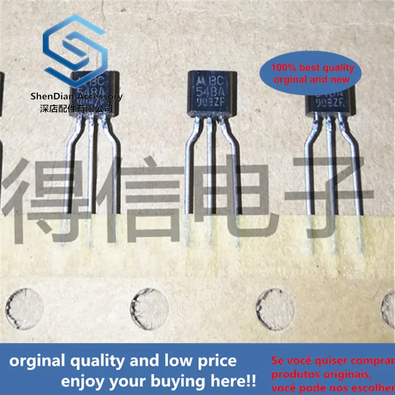 

30pcs 100% orginal new BC548A BC548 TO-92 Amplifier Transistors real photo