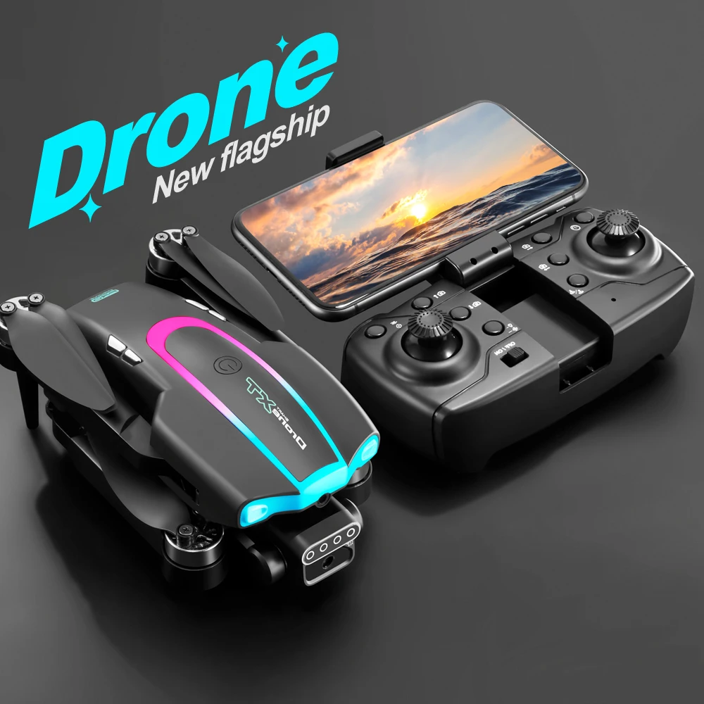XT105 Мини-дрон 8KHD Двойная камера GPS Wi-Fi Бесщеточный двигатель Двойной сервопривод