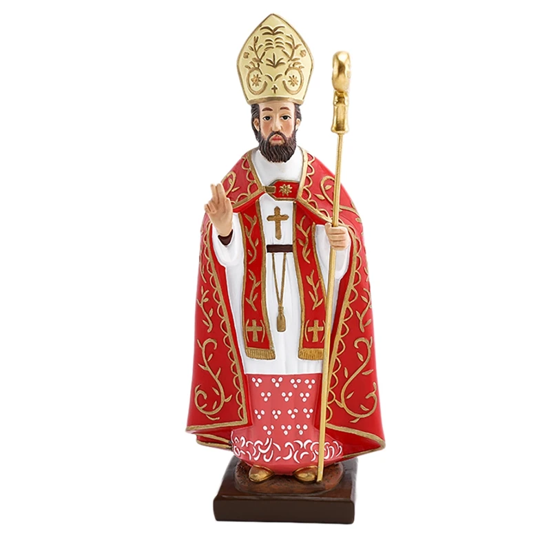 

Religious Figure Statue King Pope Statues Ornaments Home Decoration Crafts Figuras Church Gifts Gift