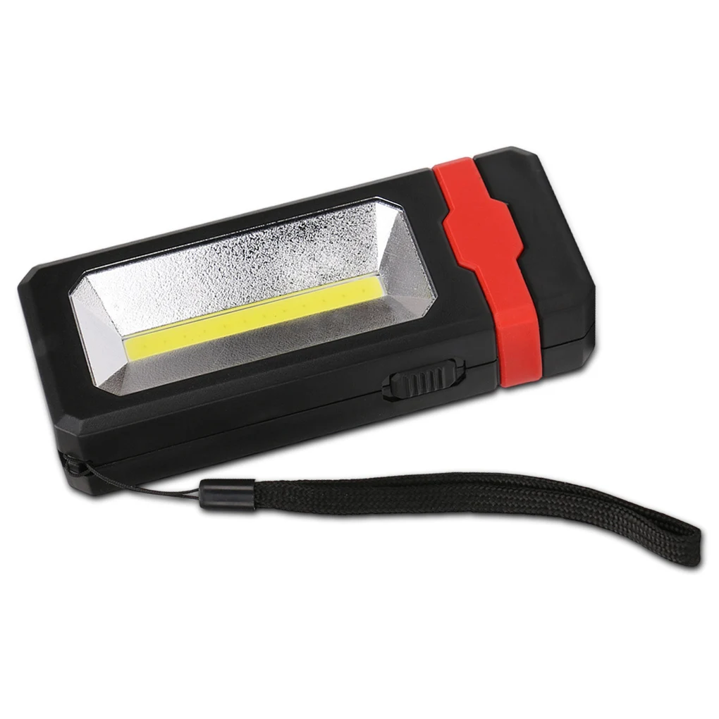 

LED Work Light ABS with Hanging Rope Flashlight Powerful Car Repairing Emergency Adjustable Lights Tool Camping Fishing