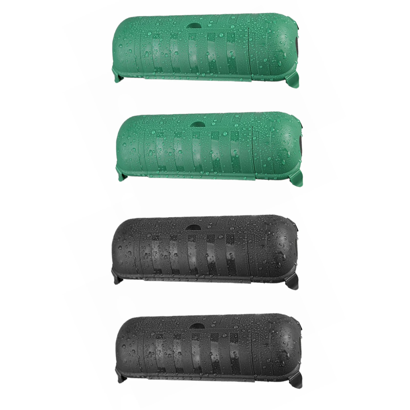 

Waterproof Extension Cord Cover 2PCS Safety Wire Hider Cable Management Outdoor Plug Cover Weatherproof Cord Concealer For
