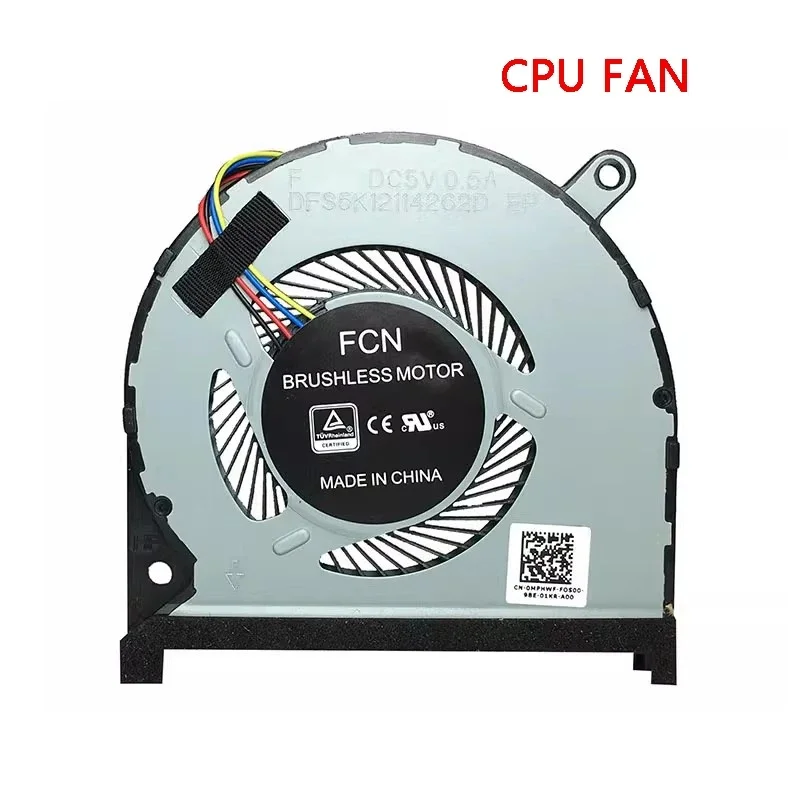 Новый оригинальный кулер для ноутбука, вентилятор охлаждения CPU и GPU для DELL Inspiron 7000 P83F Insprion 7591 7590 Hn (art.: 3920dd3463ee6) - 3920dd3463ee6
