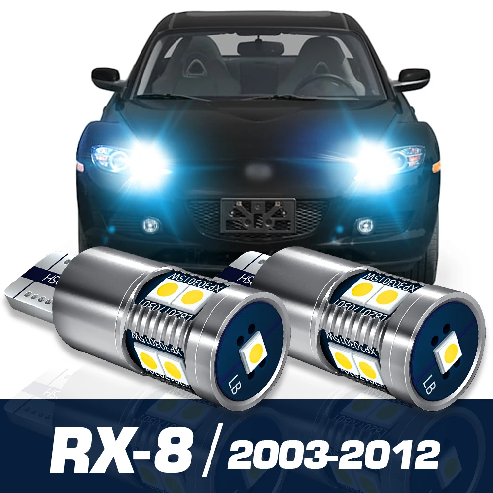 

2pcs LED Parking Light Clearance Bulb Canbus Accessories For Mazda RX-8 RX 8 RX8 2003-2012 2005 2006 2007 2008 2009 2010 2011