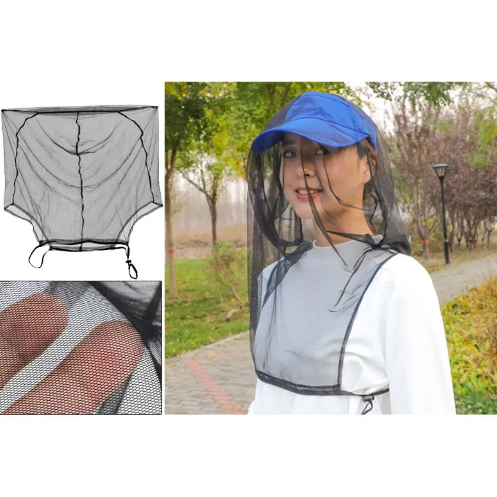 Камуфляжная шляпа-вуаль головной убор для рыбалки женская голова маска лица с