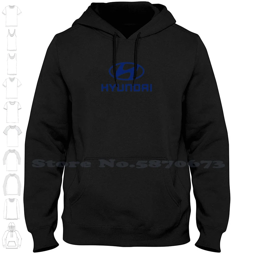 

Hyundai Logo Unisex Clothing 2023 Sweatshirt Printed Brand Logo Graphic Hoodie