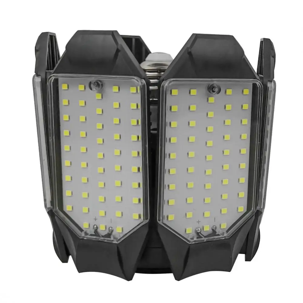 

LED Garage Light Strong Brightness E27/E26 Lamp Adjustable Deformable Bulb Indoor Ceiling Light For Theatres Warehouses Gym