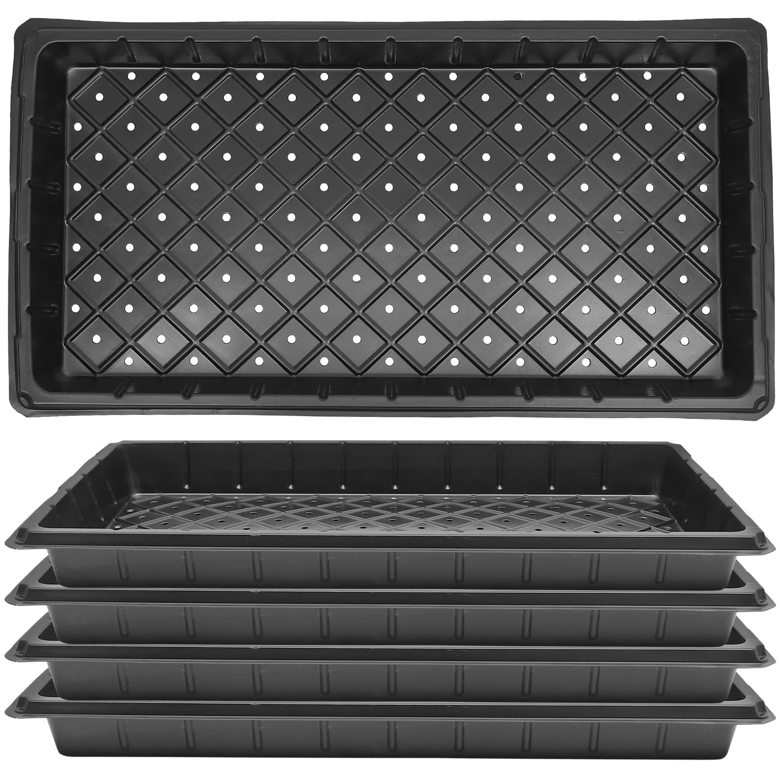 5 шт. лоток для выращивания саженцев 1020 лотков с отверстиями