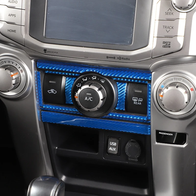 Для Toyota 4runner 2010-2023 из углеродного волокна центральное управление переключатель