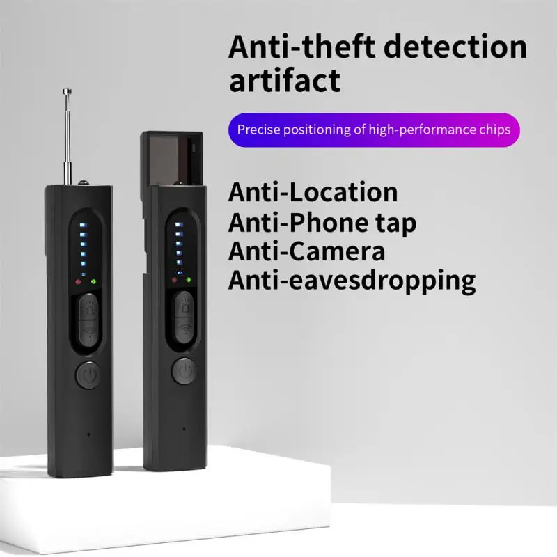 

Tracker Finder Anti-candid Eavesdropping Detector 2023 Led Infrared Scanning Anti Camera Detector -cam Bug Finder