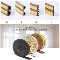 510 meters self adhesive door and window sealing strip sound insulation foam glass anti collision rubber strips