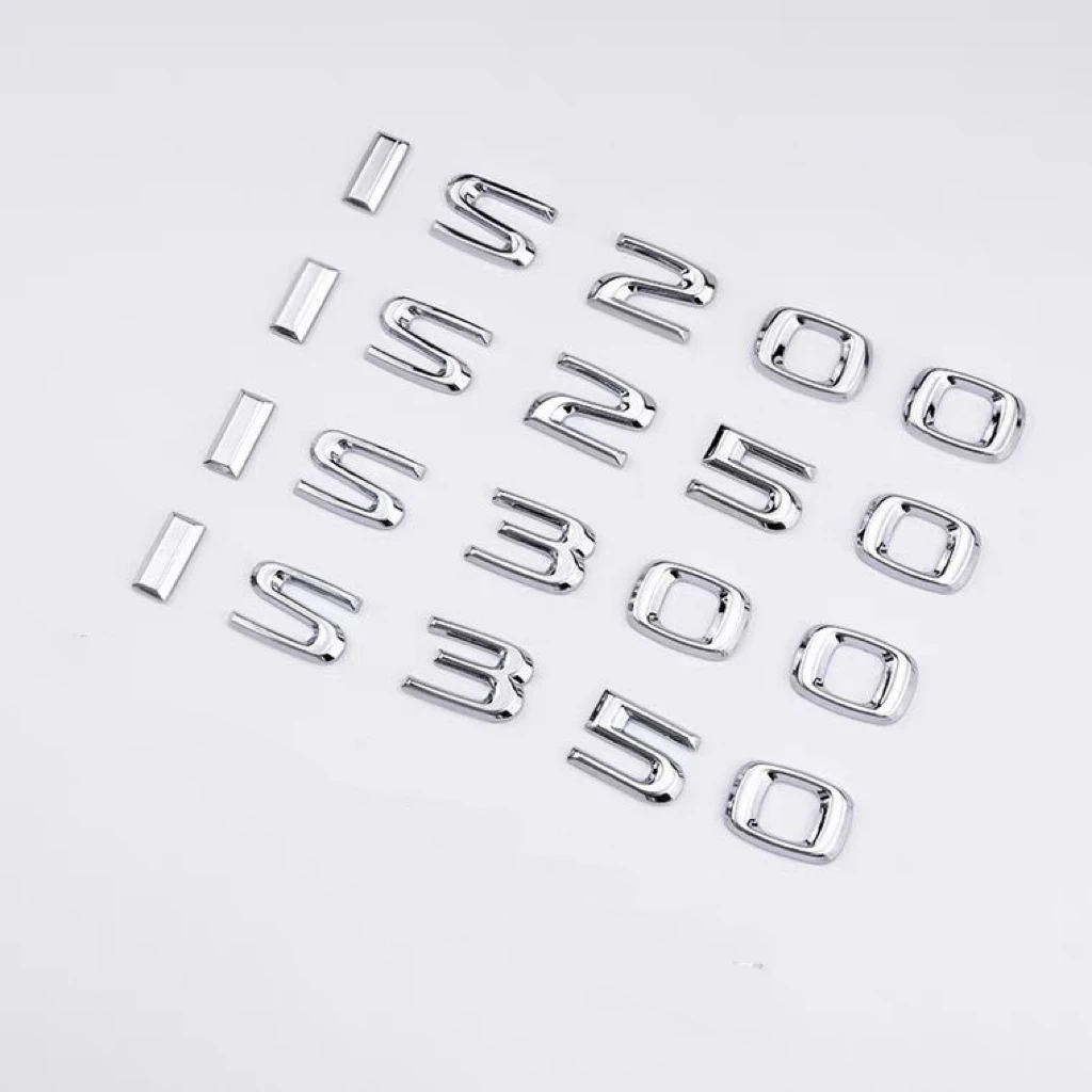 

Sliver ABS Letters IS200 IS250 IS300 IS350 IS300h IS200t IS500 HYBRID Emblem For Lexus Car Trunk Logos Badge Accessories