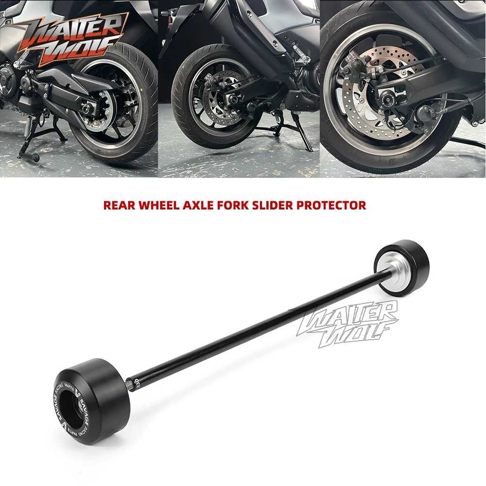 Фото 2025 M6 переднее крыло, брызговик, слайдер вилки для Yamaha T-MAX 560 XP 560 Tech Max, слайдер вилки колесной оси, защита маятника №5
