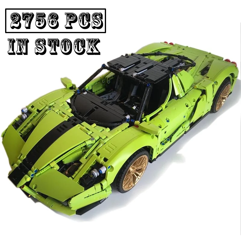 

NEW 1:8 Scale Enzo 2756PCS Fit 42115 technologys Building Block Hypercar Super Racing Car Assembly Toys Model Boy Birthday Gifts