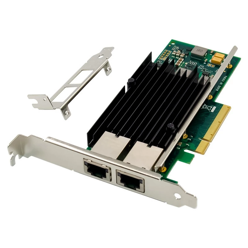 

X540-T2 Серверная сетевая карта, Двухпортовая сетевая карта PCI-E X8, сетевая карта сервера X540, сетевая карта Ethernet