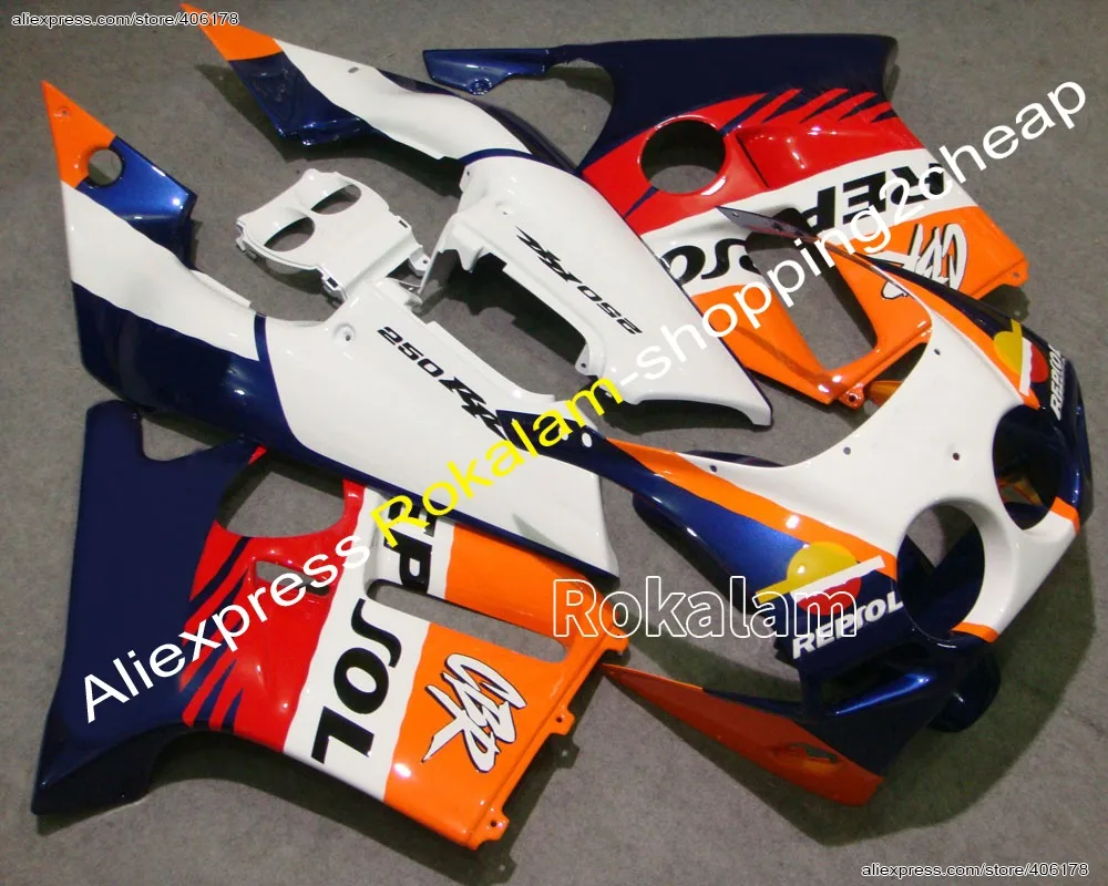 

Motorcycle Fairing Kit For Honda CBR 250RR CBR250RR MC19 1988 1989 88 89 Fairings Set (Injection Molding)