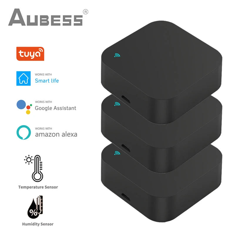 

Умный инфракрасный пульт дистанционного управления с Wi-Fi и датчиком температуры и влажности