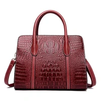 fashion vintage crocodile leather luxury ladies handbags womens bag designer woman shoulder bags female bolsas feminina