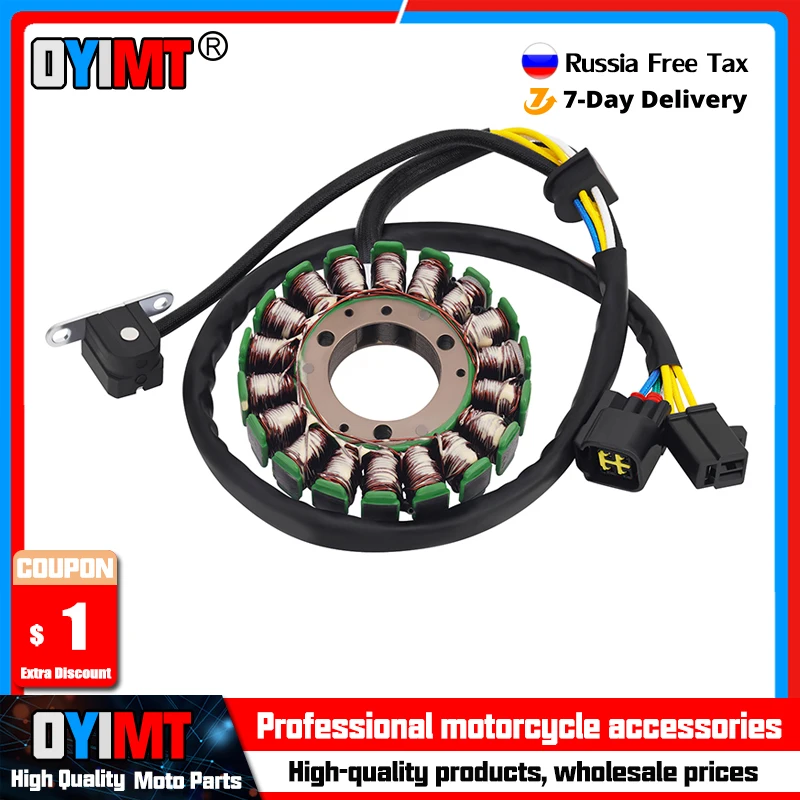 

Катушка статора мотоциклетного генератора Comp для SUZUKI DR250 250XC 1994-2007 Djebel 250 1998-2008 DR 250 XC