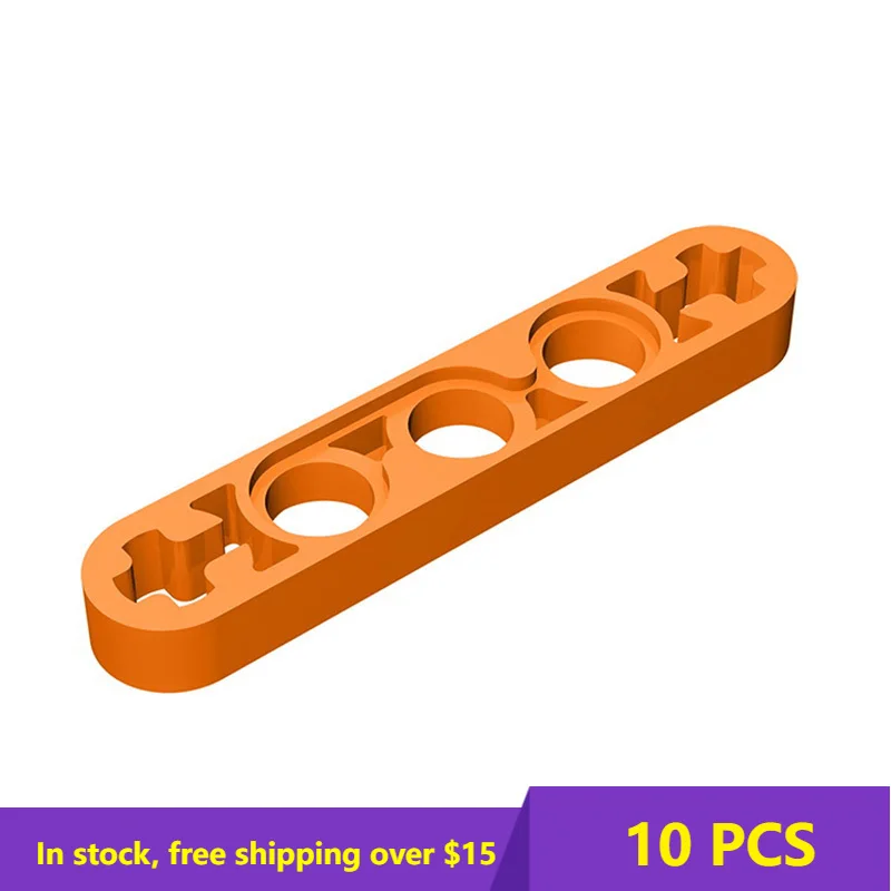 

10PCS MOC Compatible Assembles Particles 11478 nic Liftarm 1x5 Thin For Building Blocks Parts DIY Educational gift Toys