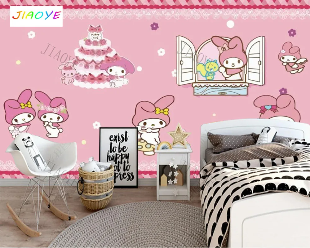 Мультяшный поезд Супермен на заказ Симпатичные Настенные обои для детской