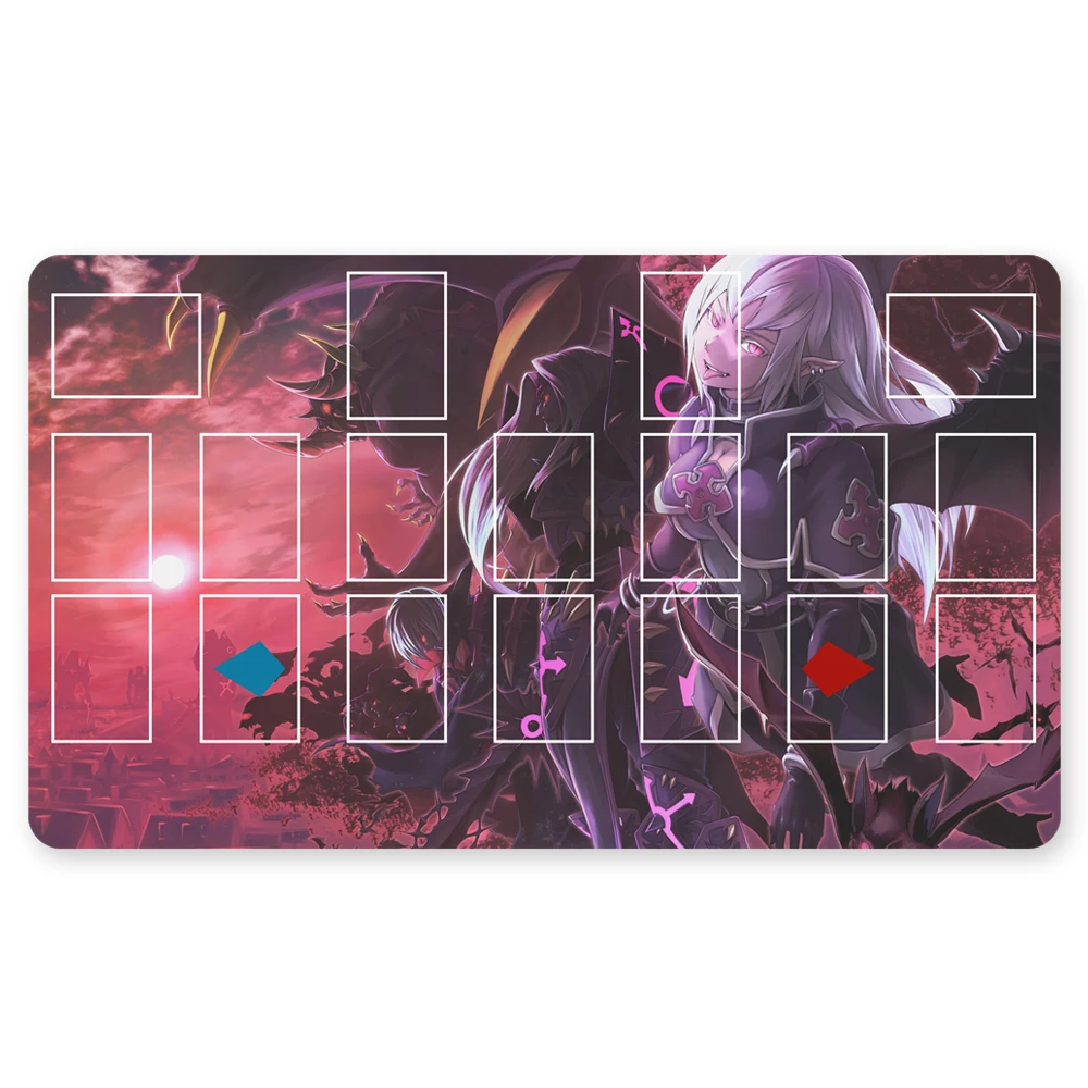 

eo6ykw - TCG Playmat Blue-eyes Ultimate Dragon Dark Magician Duel Monsters Playmats Compatible for YuGiOh OCG TCG CCG+Free Bag