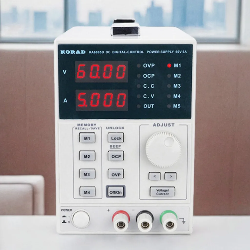 KORAD KA6005D прецизионный линейный источник питания постоянного тока 60 В 5 А цифровое