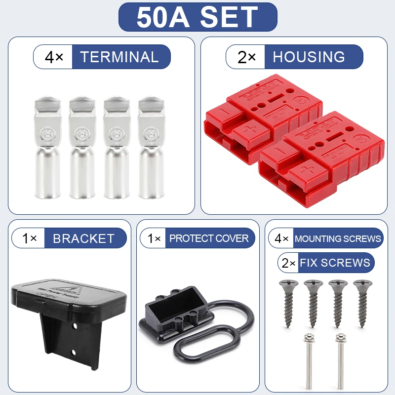

Разъемы для аккумулятора VaneAims 50A 120A 175A