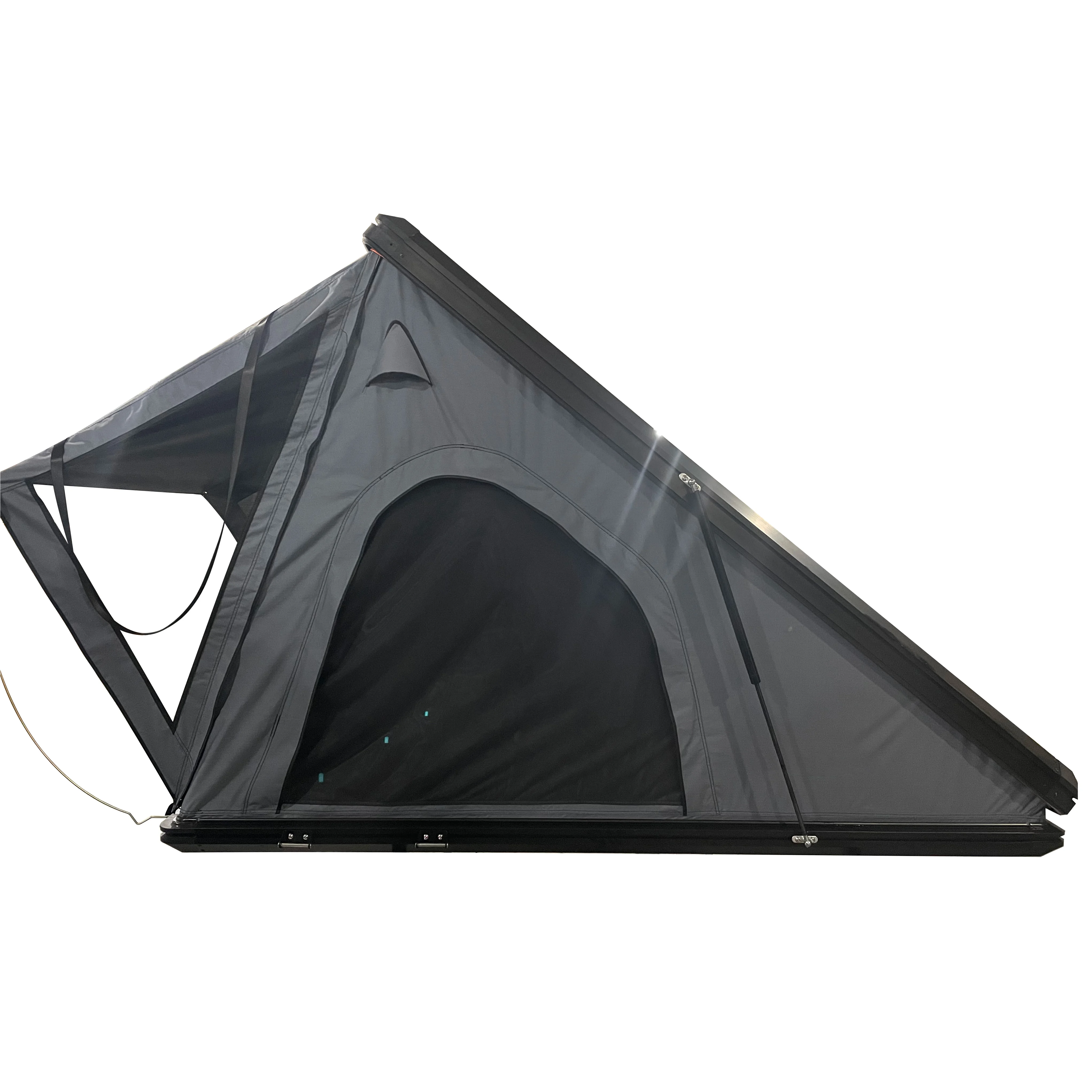 

Q Ronix Hard Shell Car Roof Top Tent Folding Camping Truck 4 Person Rooftop Tent for SUV