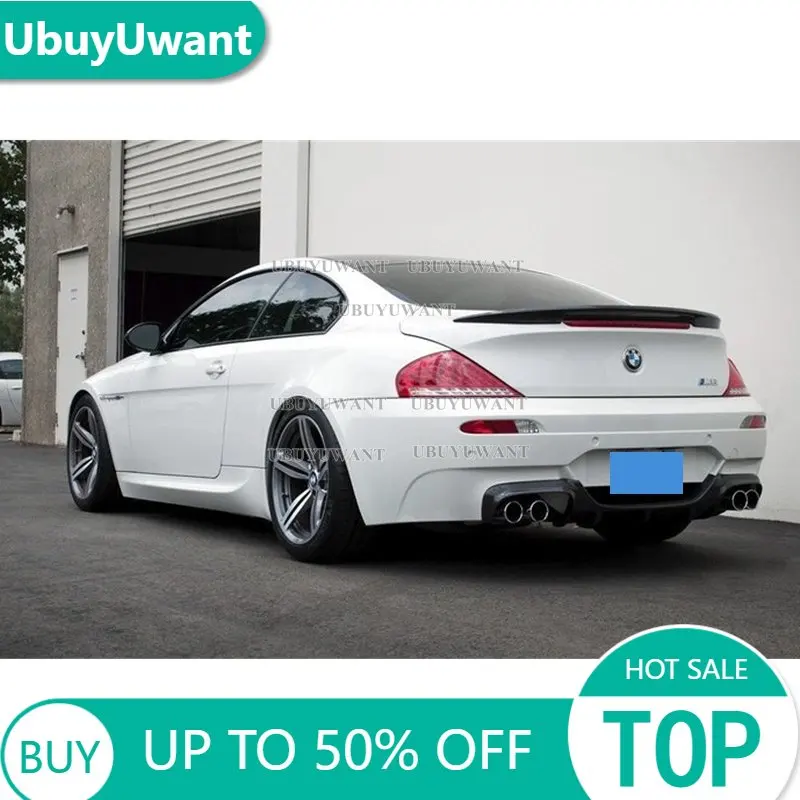 

Spoiler For BMW 6 Series E63 Not For E64 04-09 Carbon Fiber Material Tail Wing Rear Tail Wing Car Styling