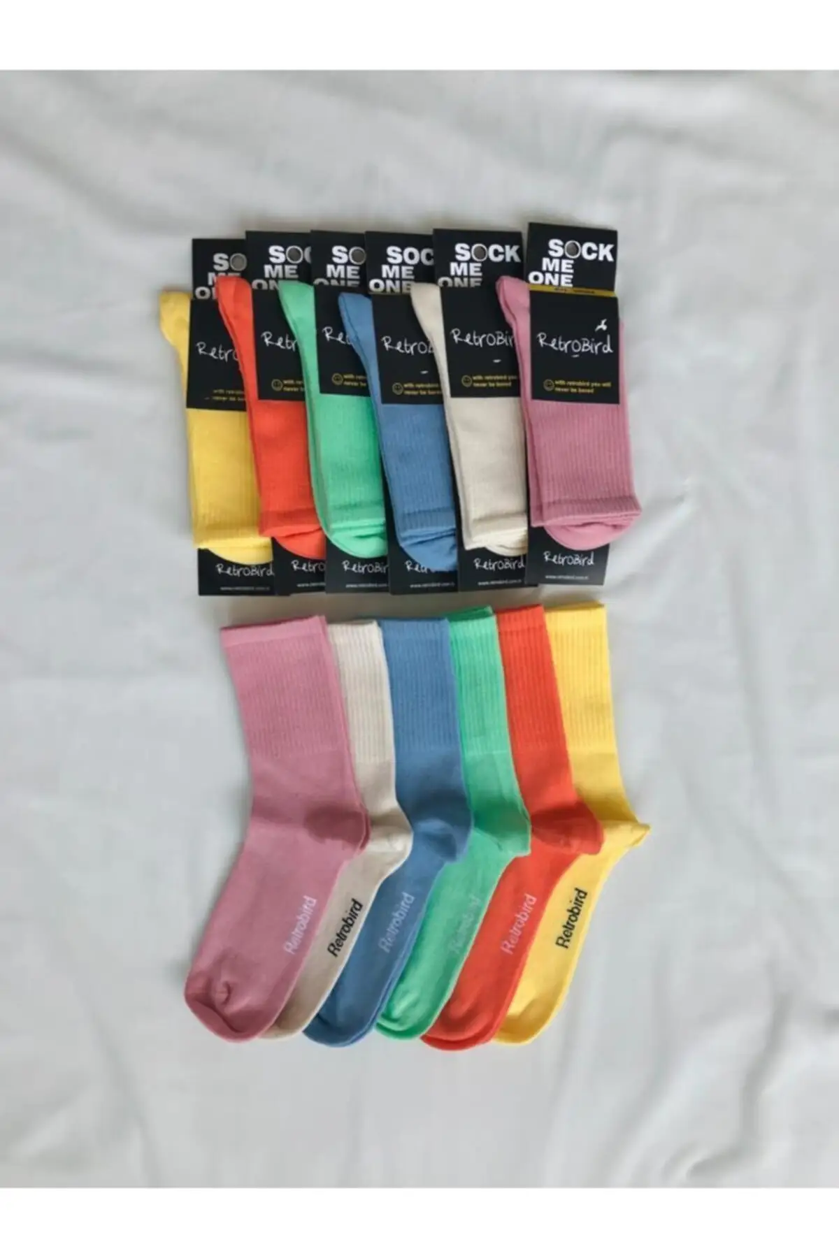 6 psc. Package of unisex sports socks