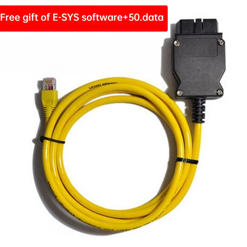 Фото Диагностический инструмент для BMW ENET Cable E-SYS ICOM для серий F: устройство для скрытого программирования и обнаружения неисправностей автомобиля. №1