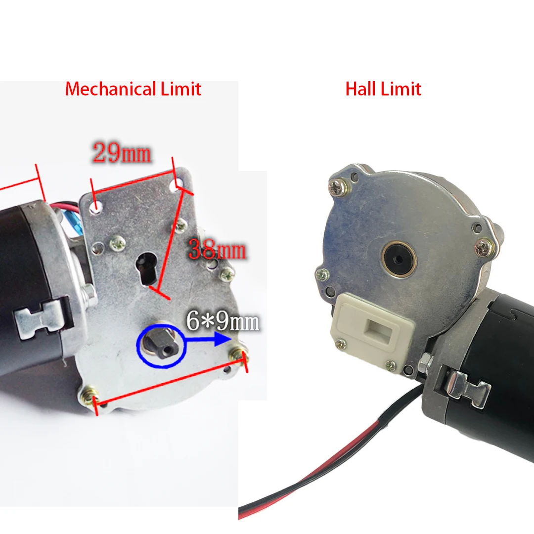 Мотор для гаражной двери крутящий момент 7 Н · м 70 об/мин Червячная Шестерня BS2470 24