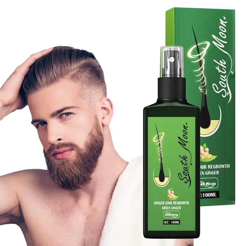 

100ml Hair Growth Serum Thickening Moisturizing & Hydrating Herbal Hair Growth Ginger Spray Serum For Men & Women Anti Hair Loss