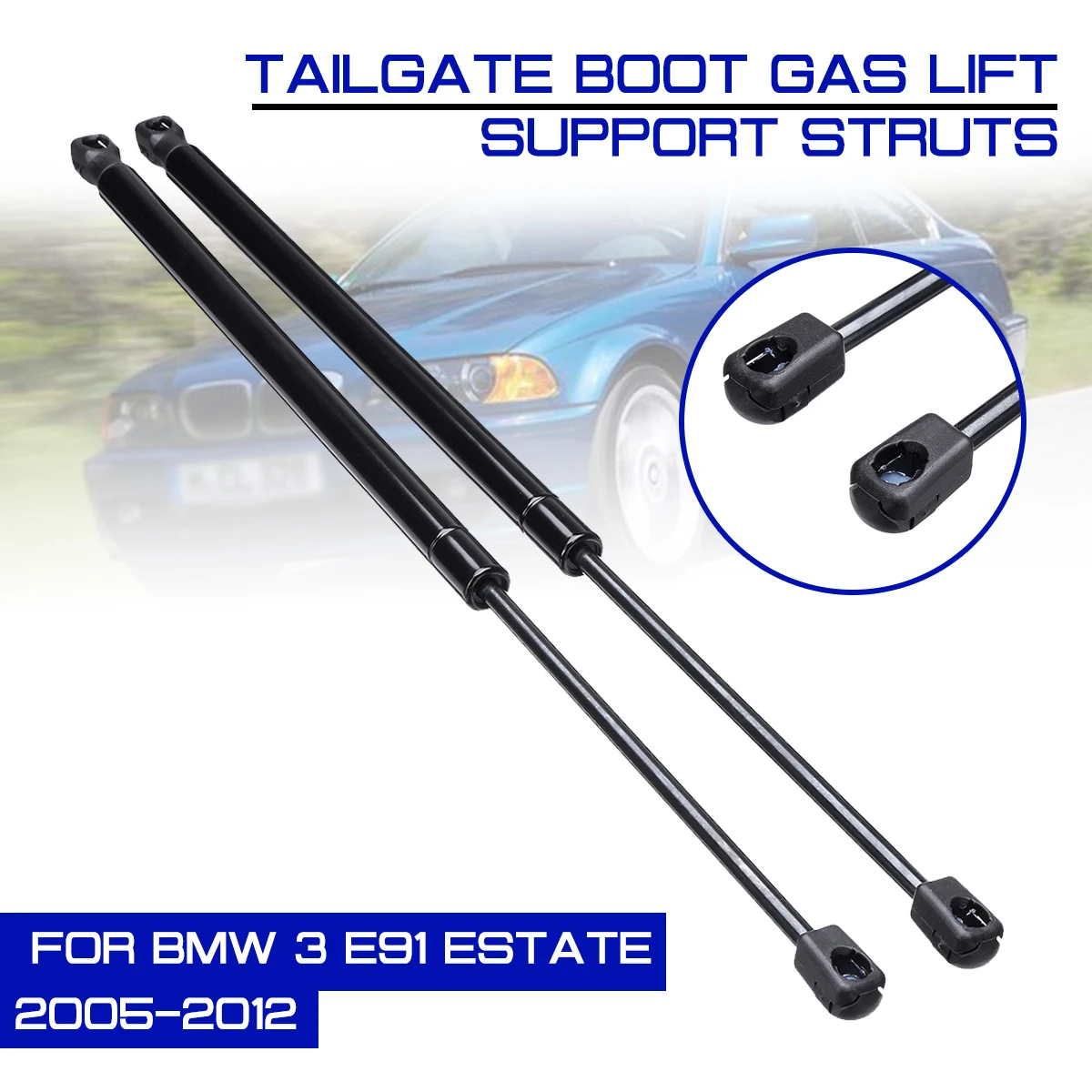 

Car Rear Trunk Tailgate Gas Spring Shock Lift Struts For BMW 3 E91 Estate 2005-2012 Strut Support Rod Arm Bars Bracket