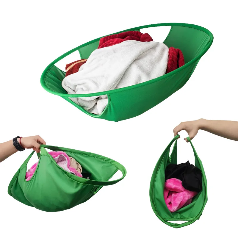 

Foldable Laundry Basket Dirty Cloth Storage Baskets Bathroom Dirty Clothes Storage Bag Hamper Travel Portable Home Organizers
