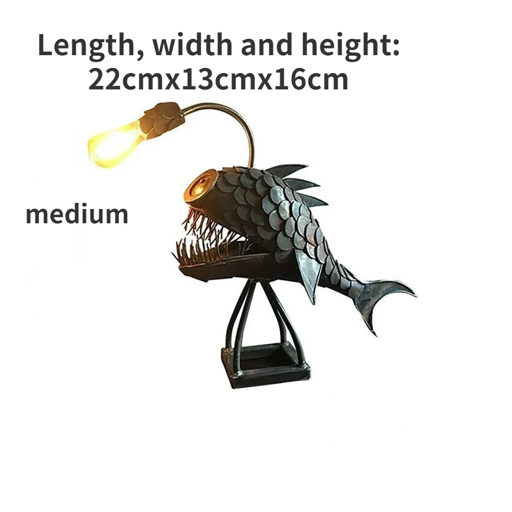 

Ретро металлическая рыболовная лампа