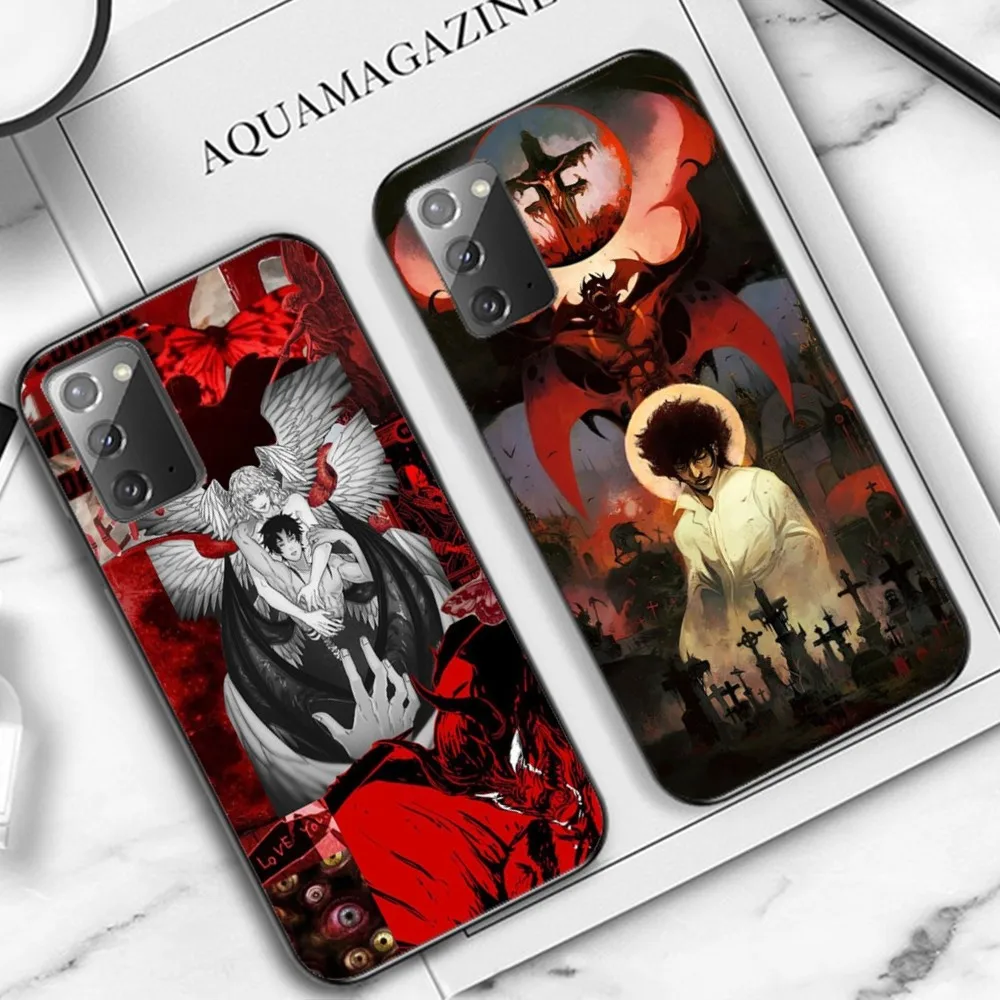Anime D-Devilman C-Crybaby Phone Case For Samsung Note 8 9 10 20 Pro Plus Lite M 11 30 21 31 51 A 22 42 02 03