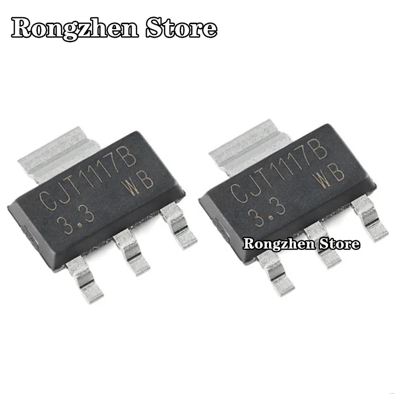 

New original CJT1117B-3.3 SMD SOT-223 1A low voltage difference linear regulator LDO