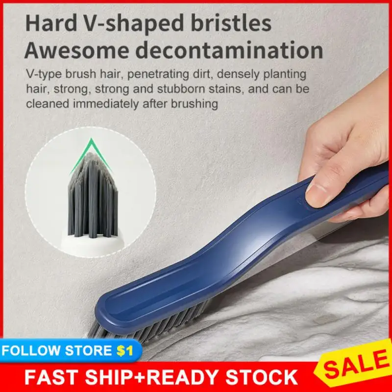 

Floor Seam Brushes For Floor Washing Wall Sink Bathtub Tile 2-in-1 Floor Seam Brush Hair Dirt Remover Small Brush Kitchen Stove