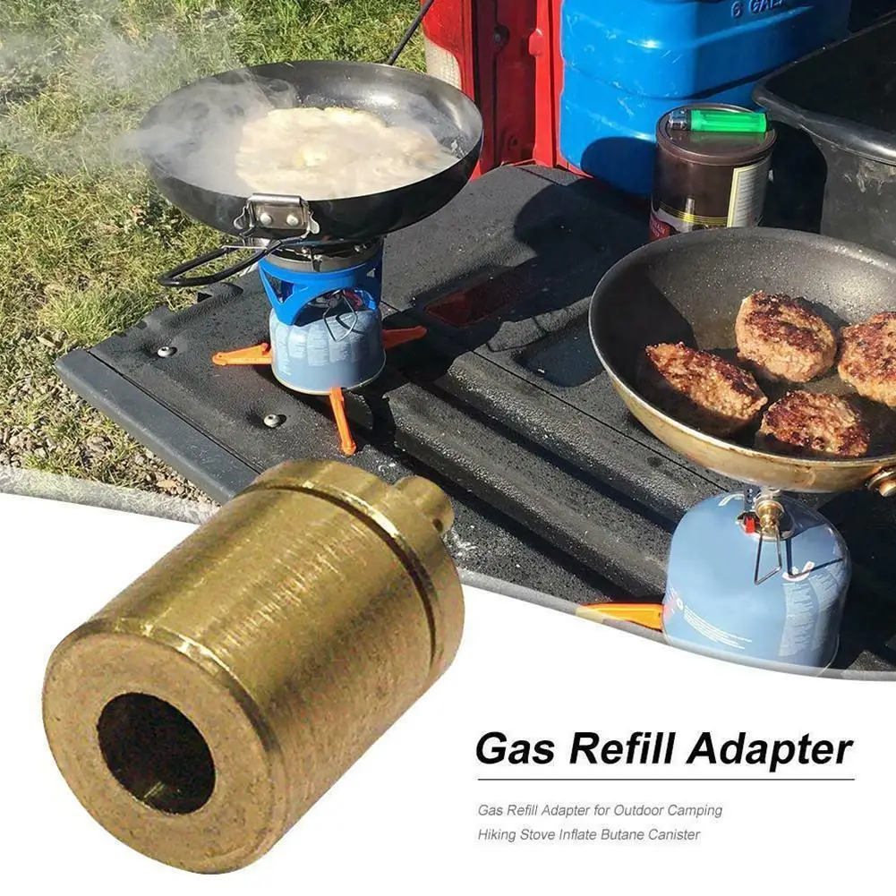 

Portable Gas Refill Adapter Outdoor Camping Stove Gas Cylinder Gas Tank Gas Burner Accessories Hiking Inflate Butane Canister