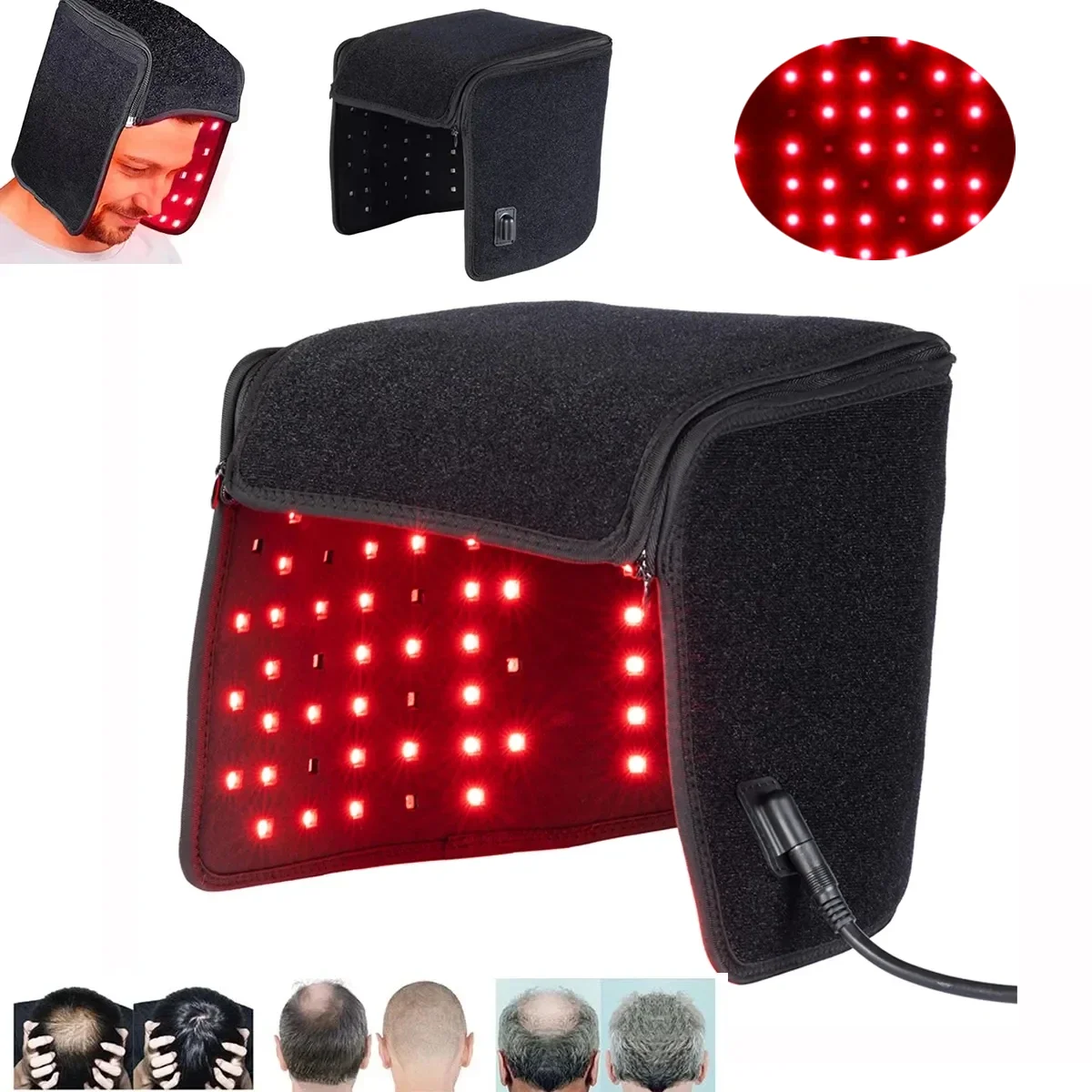 Шлем лазерный для роста волос 215 диодов