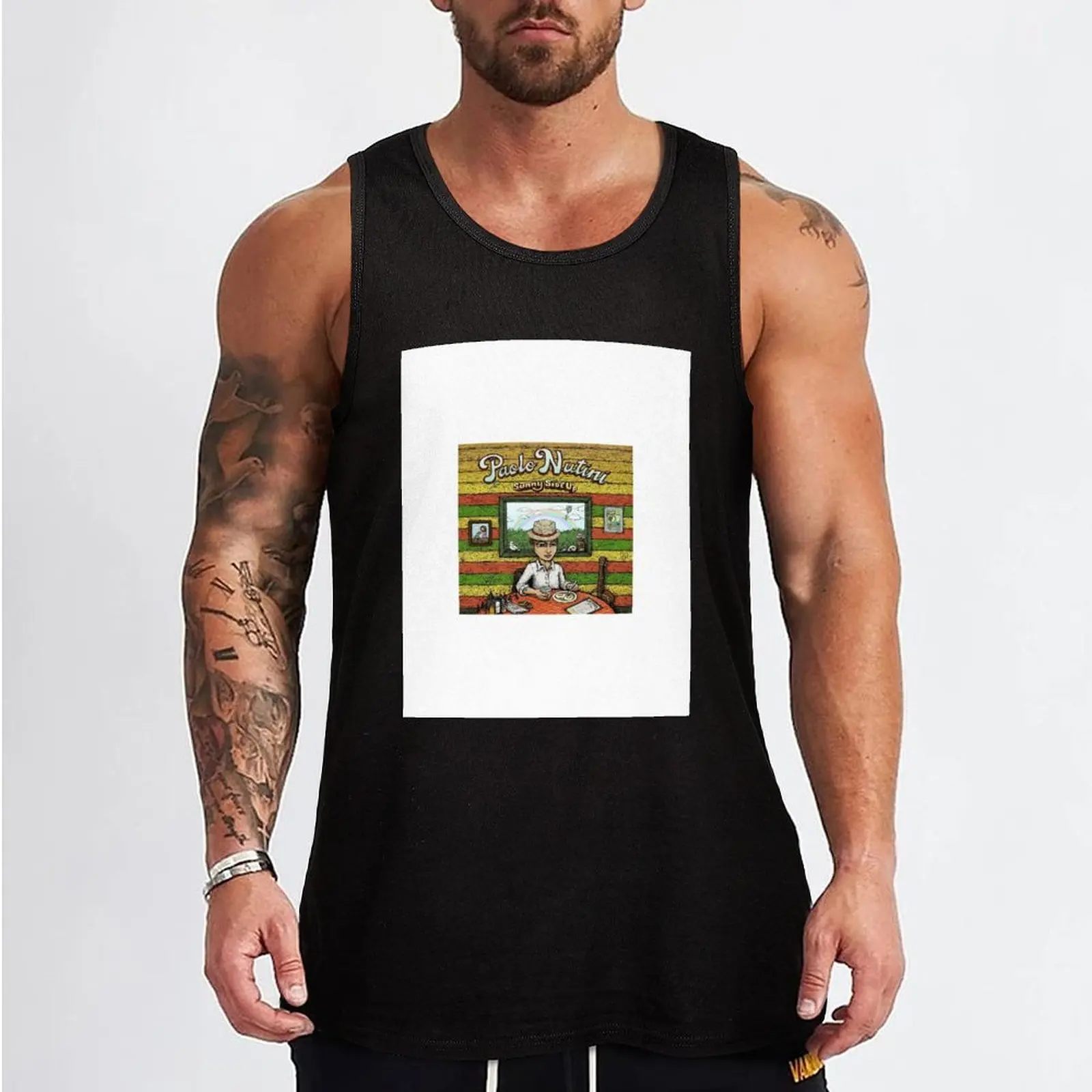 альбом d_art le plus vendu chanteur auteur-compositeur voix Guitare paolo nutini Tank Top аниме баскетбол мужская