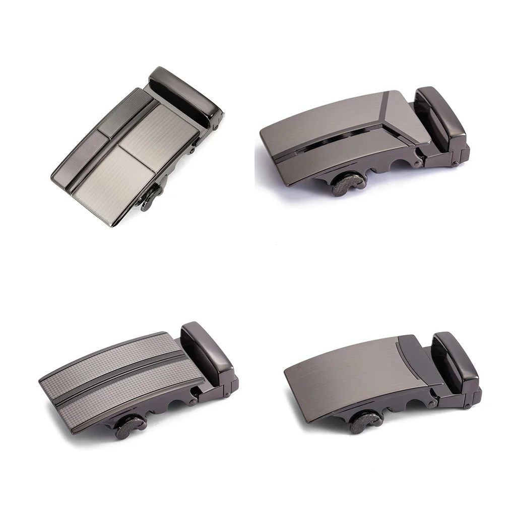 

Men Sliding Buckle 4cm Width Metal Belts Heads Crafts Birthday Multi-Types Automatic Buckles Replacement Accessories