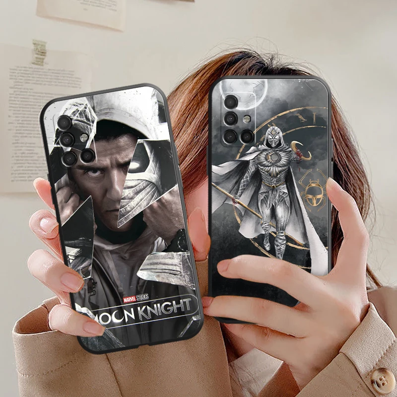

Marvel Moon Knight Phone Cases For Samsung S8 Plus S9 Plus For S8 S9 Funda ShockProof Protective Luxury Ultra Shell Soft