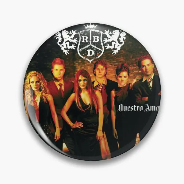 Мягкая металлическая забавная булавка Rbd Our Amor в подарок милая на лацкан модная