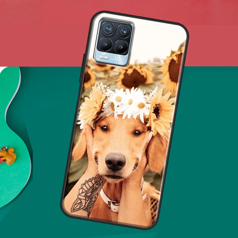 Чехол с изображением подруги золотистого ретривера для Realme 10 9 11 Pro Plus GT Neo 5 2T 3T C11 C15