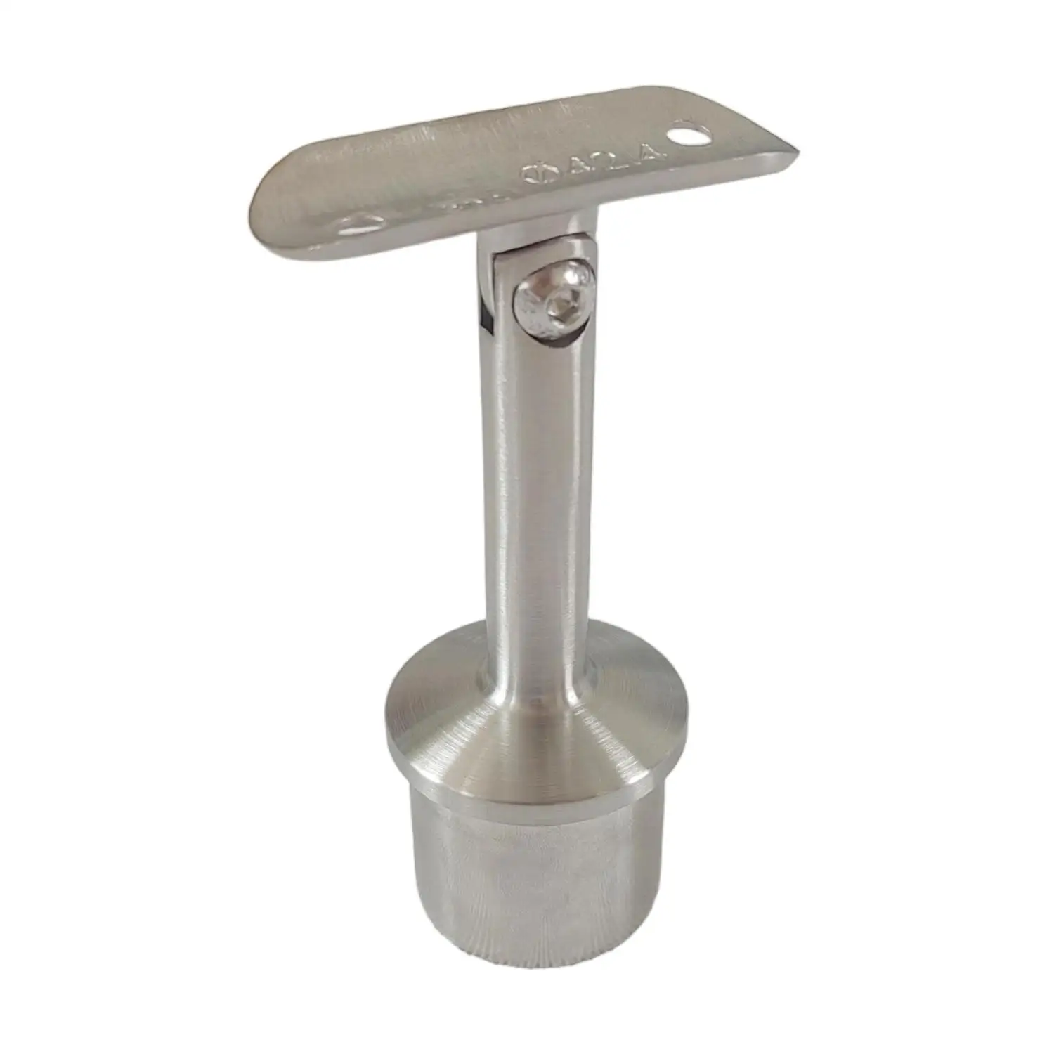 Фото Регулируемая опора для стеклянных перил из нержавеющей стали для лестниц, террас, балконов и ограждений №2