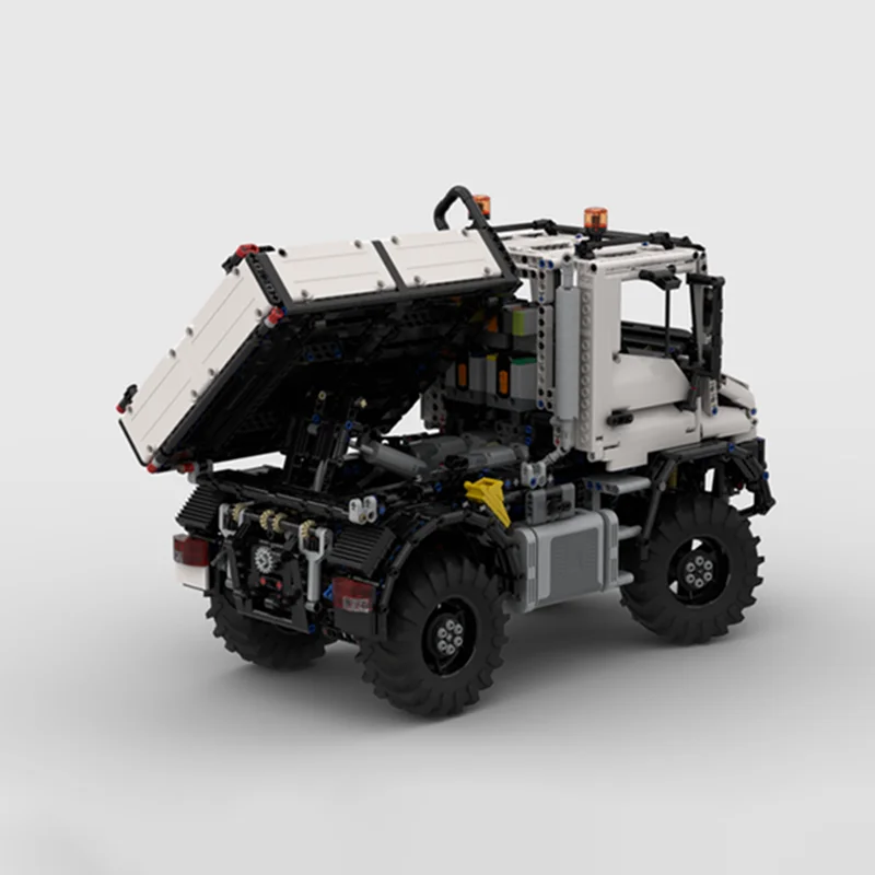 Фото 3465 деталей MOC Unimoges U535, сельскохозяйственная техническая модель, строительные блоки, конструктор, образовательный набор, коллекция, подарок на день рождения №5