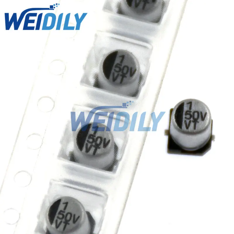 

10PCS 1UF 50V 4mm*5.4mm SMD Electrolytic Capacitor 50v 1uf Capacitance